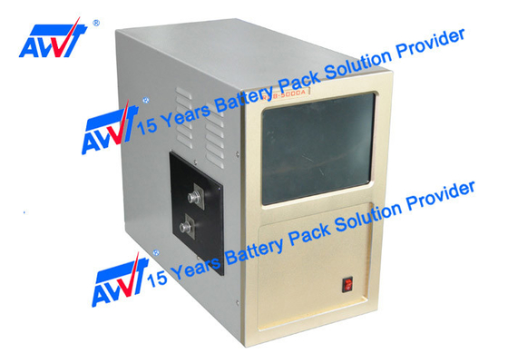 32650 18650 เครื่องเชื่อมจุดแบตเตอรี่มอเตอร์สองข้างขับเคลื่อน 3800-4500 ชิ้น / ชม. 380V 5000A