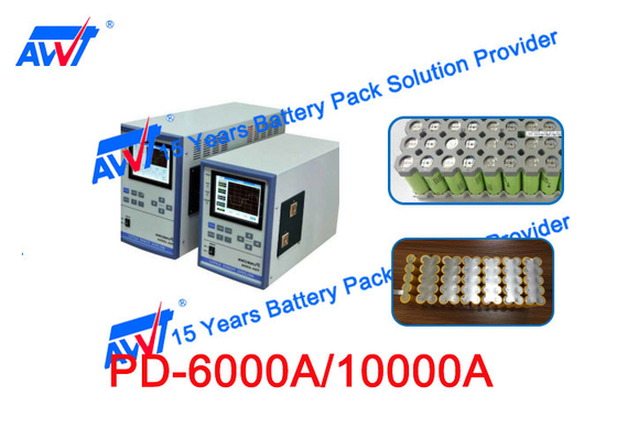 เครื่องเชื่อมจุดแม่นยำทรานซิสเตอร์ 6000A 10000A 18650 32650 เครื่องเชื่อมจุดแบตเตอรี่
