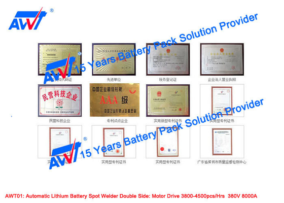 18650 32650 32700 เครื่องเชื่อมจุดแบตเตอรี่ลิเธียมอัตโนมัติ 8000A ทรานซิสเตอร์