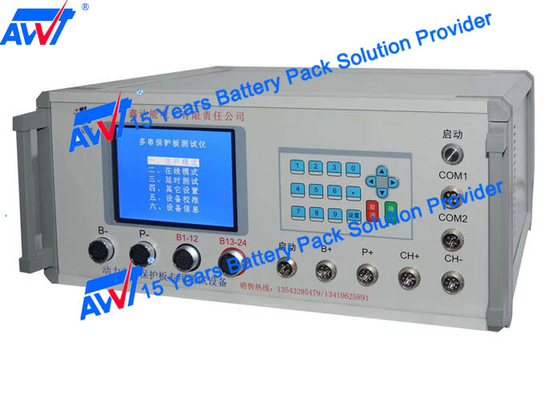ระบบทดสอบ Ebike Escotter BMS ชุดแบตเตอรี่ลิเธียมเครื่องทดสอบ BMS 24Series