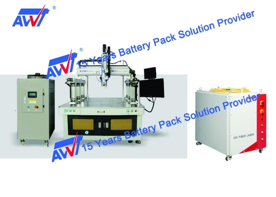 เครื่องบัดกรีเลเซอร์แบบแท่งปริซึมอัตโนมัติ 2000W โต๊ะทำงาน 1,000 * 800 มม