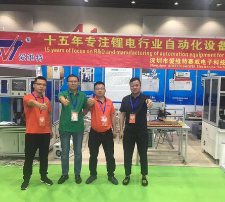 สายการประกอบแบตเตอรี่ AWT / สายการผลิตแบตเตอรี่อัตโนมัติสำหรับรถยนต์ไฟฟ้า