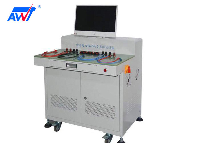 เครื่องทดสอบชุดแบตเตอรี่ 1-24 ซีรี่ส์ / ระบบทดสอบ BMS ช่วง AWT-2408 0-5V พร้อมความแม่นยำ 5mV